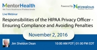 Responsibilities of the HIPAA Privacy Officer - Ensuring Compliance and Avoiding Penalties 2